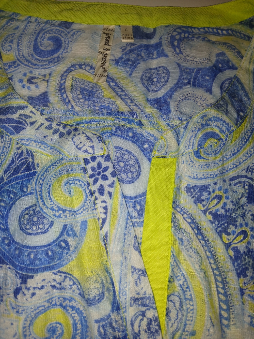 Grand & Greene Women's Shirt Size L - Picture 3 of 9